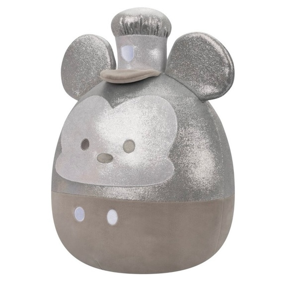 SQUISHMALLOWS Disney100 Limited Edition Steamboat Willie Mickey Mouse - Picture 2 of 15